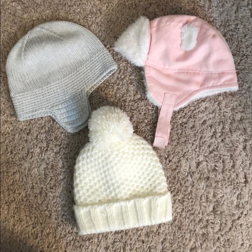 NWOT baby winter hats